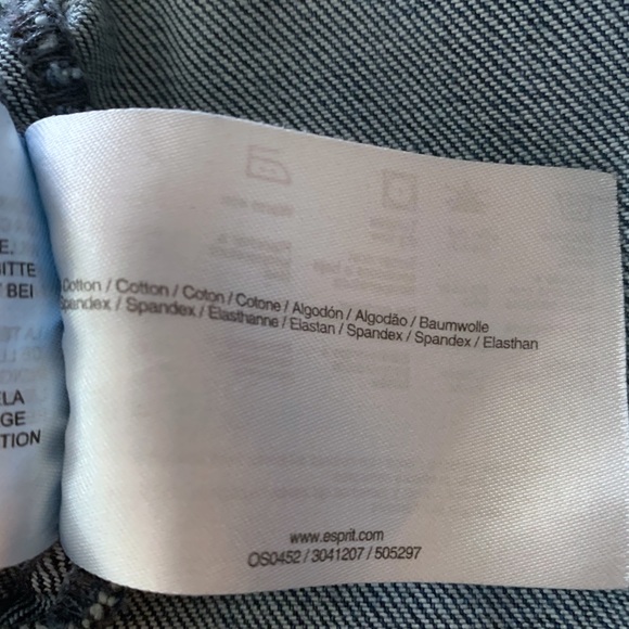 EDC (Espirit) cropped denim jacket - Picture 14 of 15